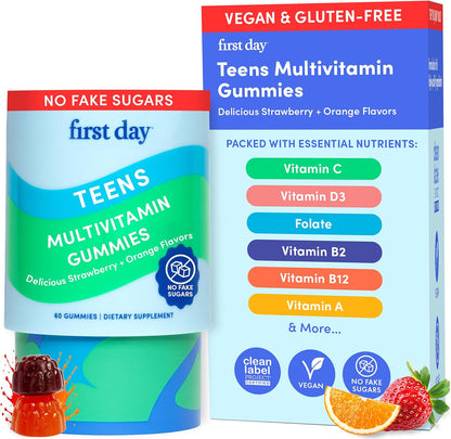 FIRST DAY Vitamins for Teens 60 Count (Pack of 1)