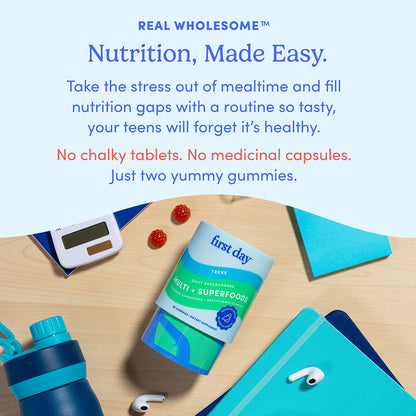 FIRST DAY Vitamins for Teens 60 Count (Pack of 1)